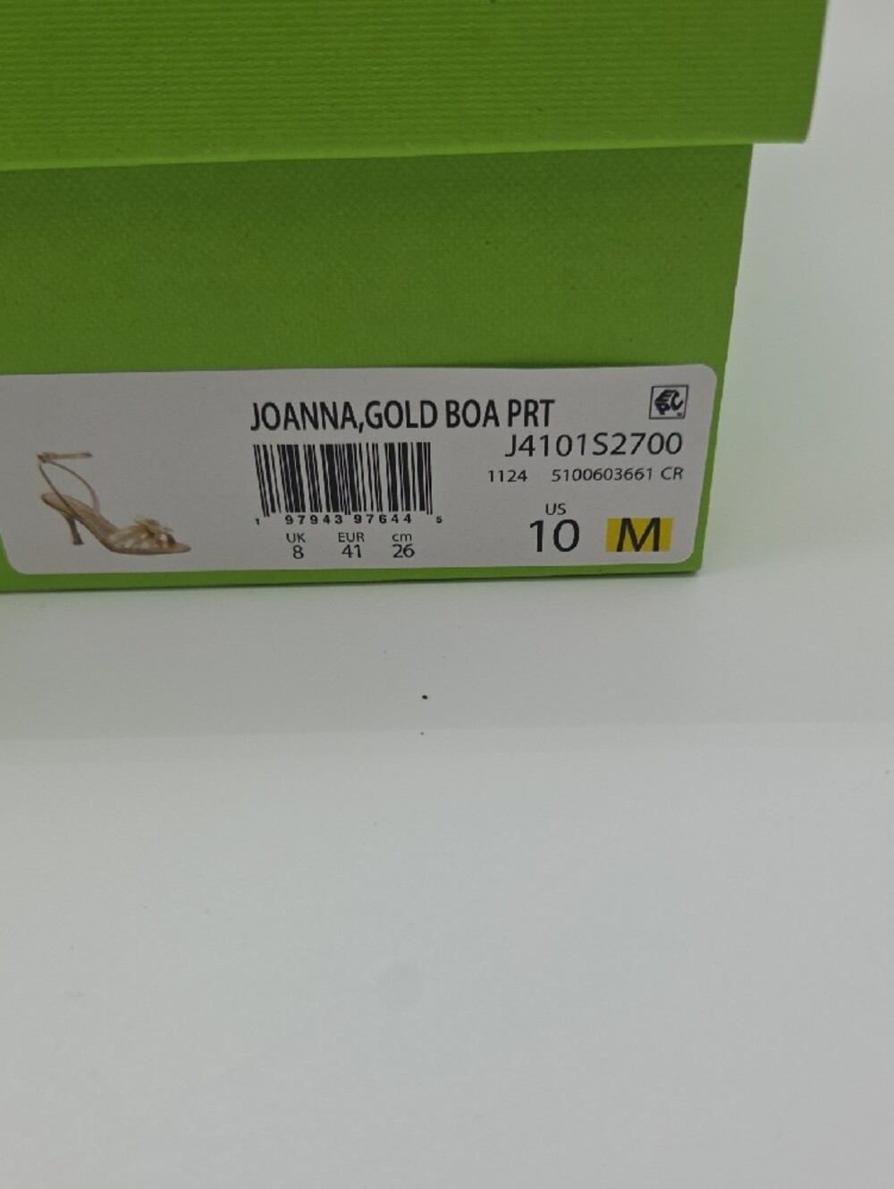 Sam Edelman Gold Metallic Floral Ankle-Strap Heels - Picture 2 of 7